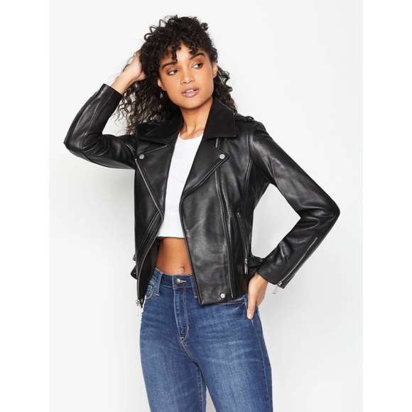 bcbgeneration leather moto jacket